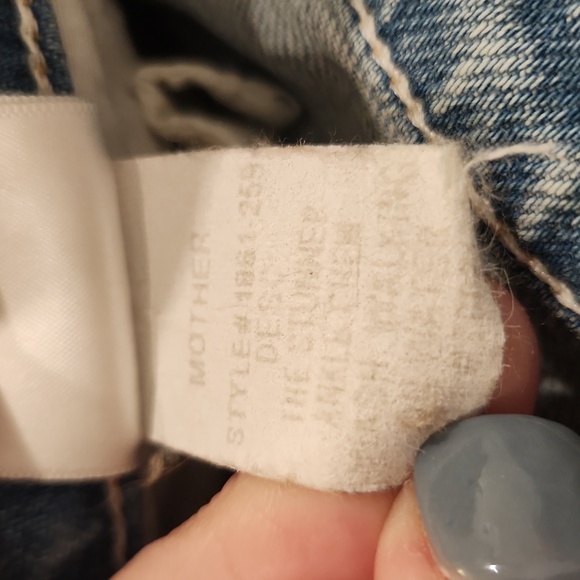 MOTHER The Stunner Ankle Chew in Walking On water jeans size 32! - Picture 8 of 14